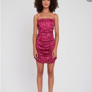 Duran Pleated mini dress/For love and lemons